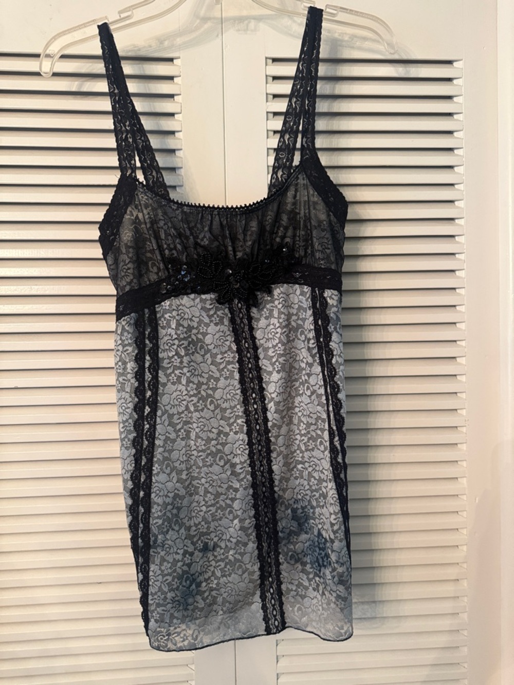 Gypsy Daisy Black Tank Top - Medium